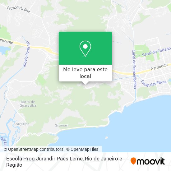 Escola Prog Jurandir Paes Leme mapa