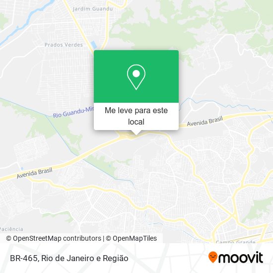 BR-465 mapa