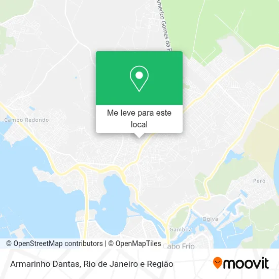 Armarinho Dantas mapa