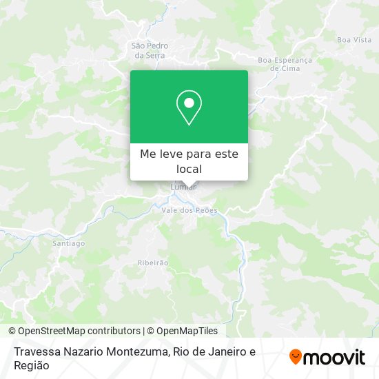 Travessa Nazario Montezuma mapa