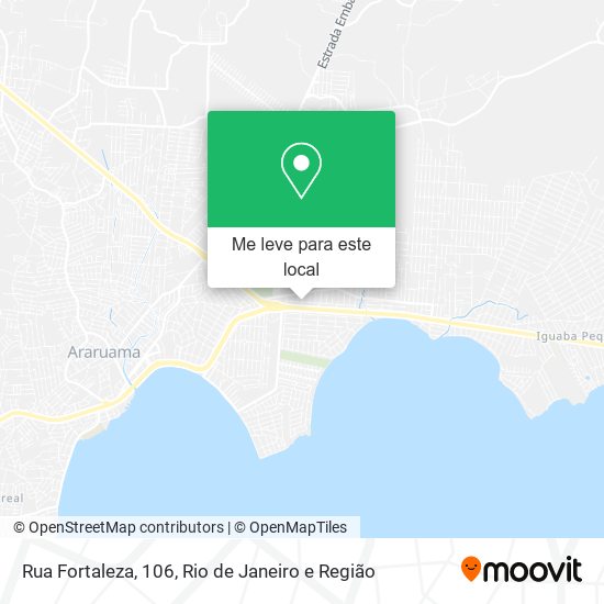 Rua Fortaleza, 106 mapa