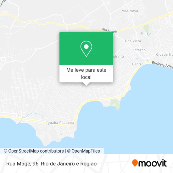 Rua Mage, 96 mapa