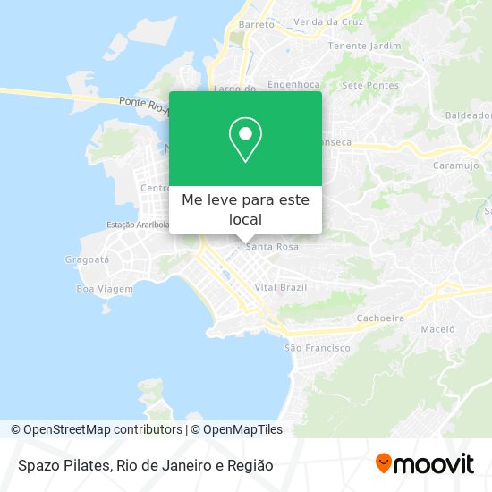 Spazo Pilates mapa