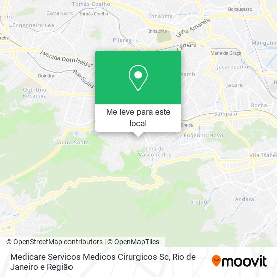 Medicare Servicos Medicos Cirurgicos Sc mapa