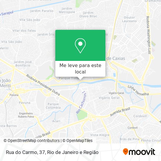 Rua do Carmo, 37 mapa
