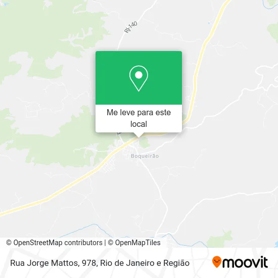 Rua Jorge Mattos, 978 mapa
