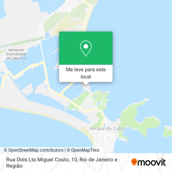 Rua Dois Lto Miguel Couto, 10 mapa