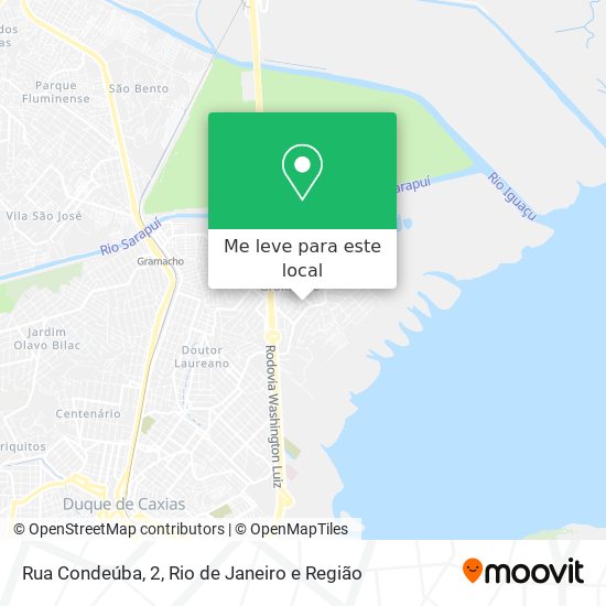 Rua Condeúba, 2 mapa