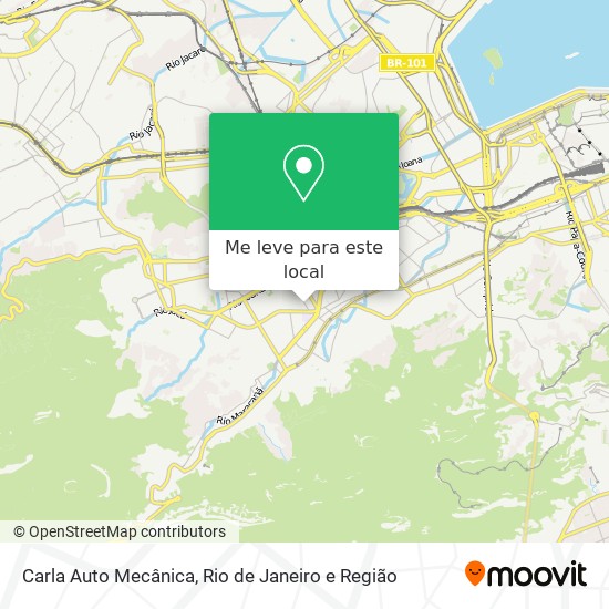 Carla Auto Mecânica mapa