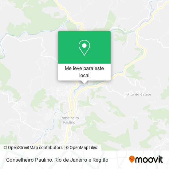 Conselheiro Paulino mapa