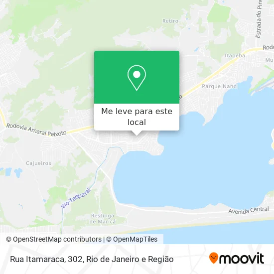 Rua Itamaraca, 302 mapa