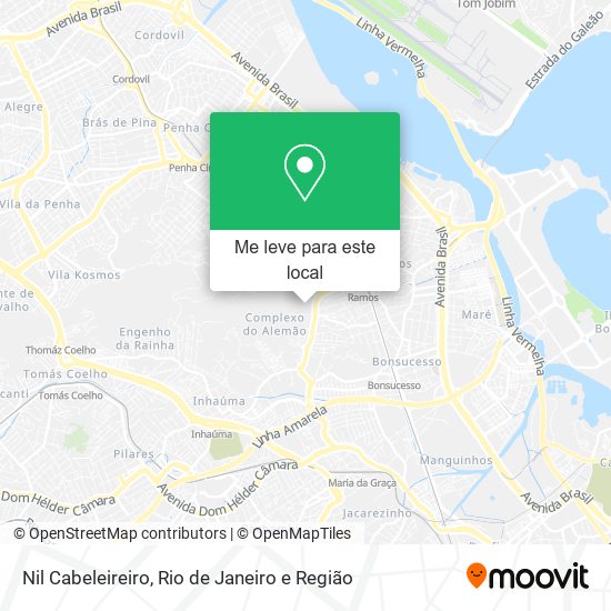 Nil Cabeleireiro mapa