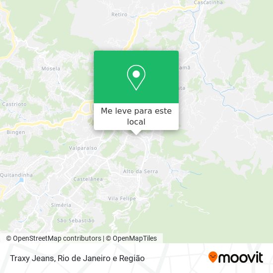 Traxy Jeans mapa