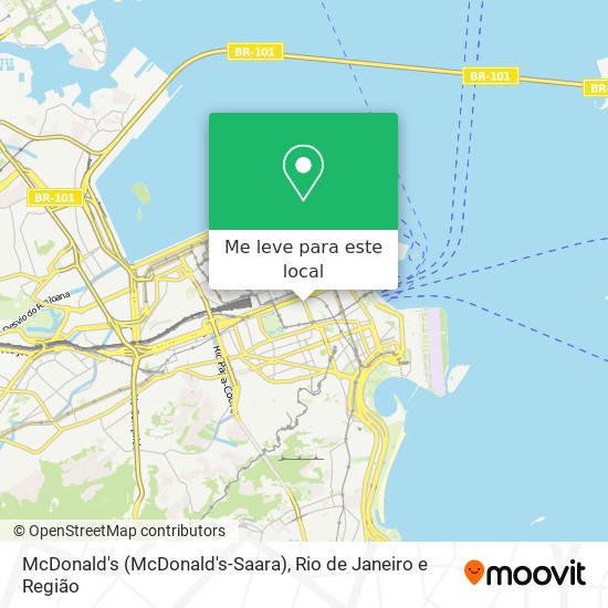 McDonald's (McDonald's-Saara) mapa