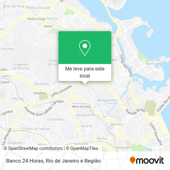 Banco 24 Horas mapa