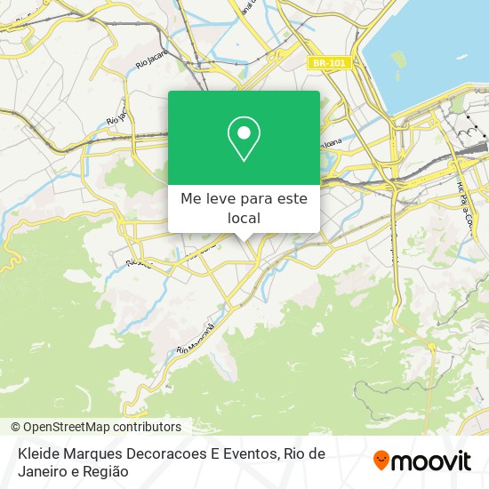 Kleide Marques Decoracoes E Eventos mapa