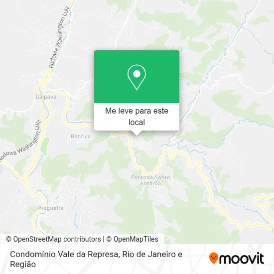 Condomínio Vale da Represa mapa