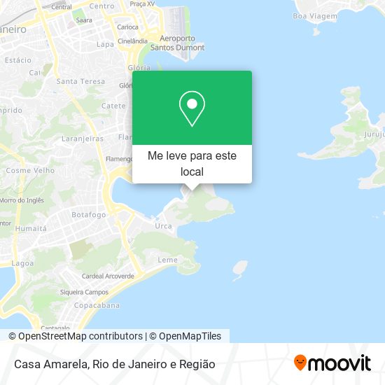 Casa Amarela mapa