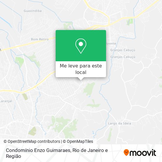 Condomínio Enzo Guimaraes mapa