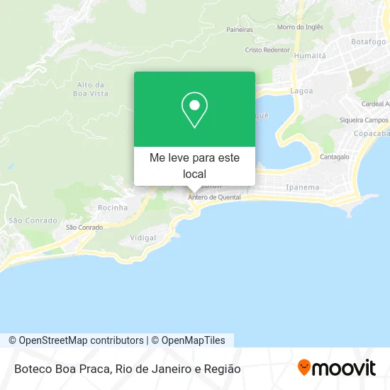 Boteco Boa Praca mapa