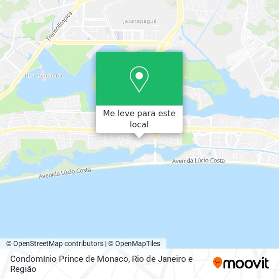 Condomínio Prince de Monaco mapa