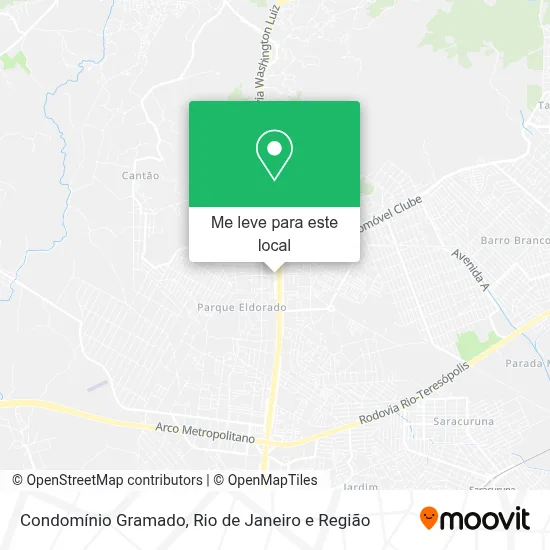 Condomínio Gramado mapa