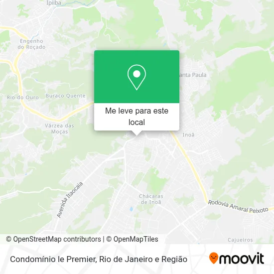 Condomínio le Premier mapa