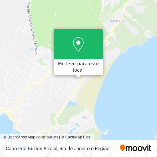 Cabo Frio Buzios Arraial mapa