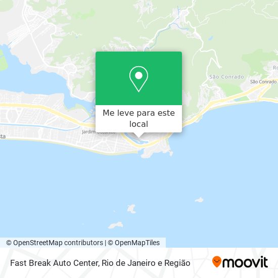 Fast Break Auto Center mapa