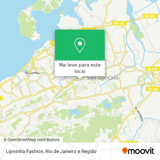 Lipivinha Fashion mapa