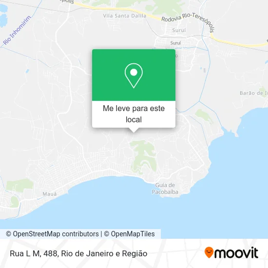 Rua L M, 488 mapa