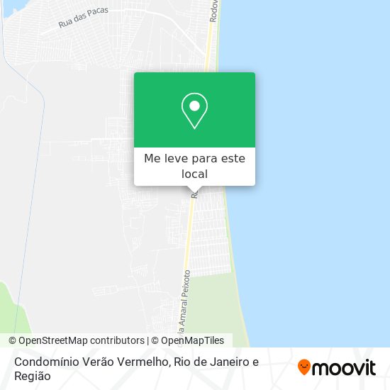 Condomínio Verão Vermelho mapa