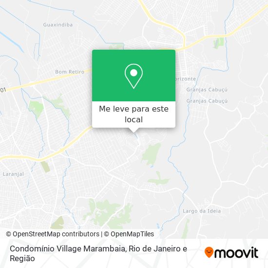 Condomínio Village Marambaia mapa