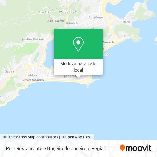 Pulê Restaurante e Bar mapa