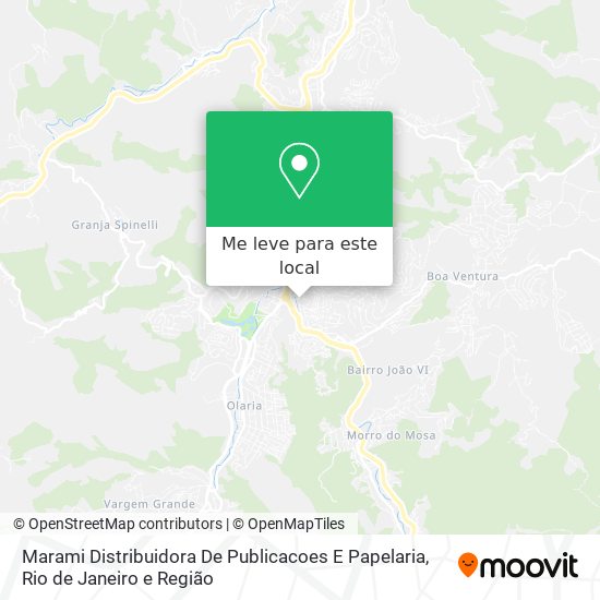 Marami Distribuidora De Publicacoes E Papelaria mapa