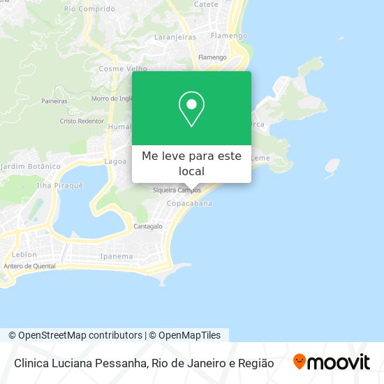 Clinica Luciana Pessanha mapa