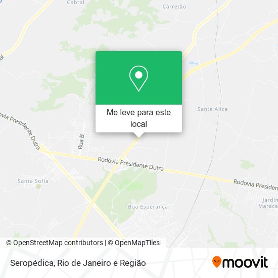 Seropédica mapa