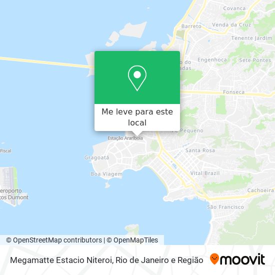 Megamatte Estacio Niteroi mapa