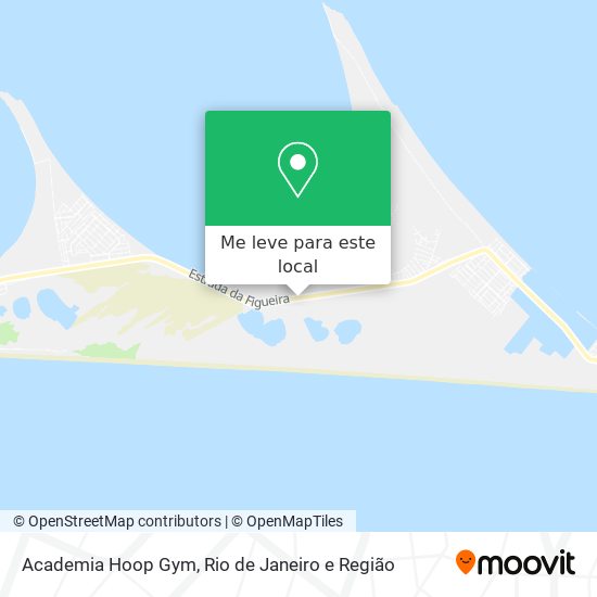 Academia Hoop Gym mapa