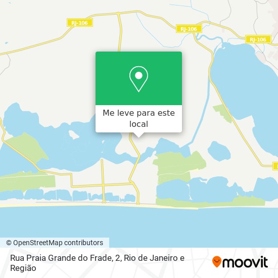 Rua Praia Grande do Frade, 2 mapa
