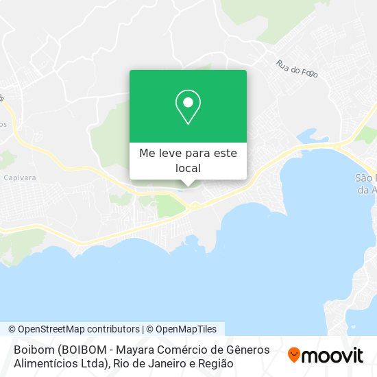 Boibom (BOIBOM - Mayara Comércio de Gêneros Alimentícios Ltda) mapa