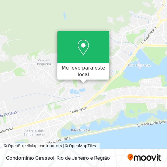 Condomínio Girassol mapa