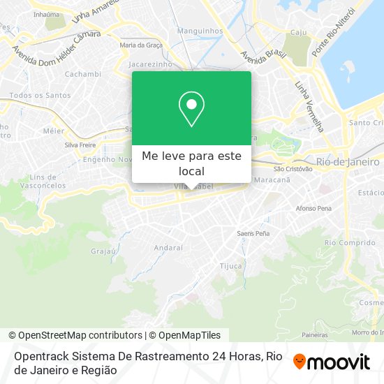 Opentrack Sistema De Rastreamento 24 Horas mapa