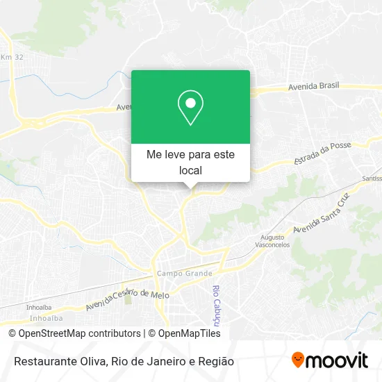 Restaurante Oliva mapa