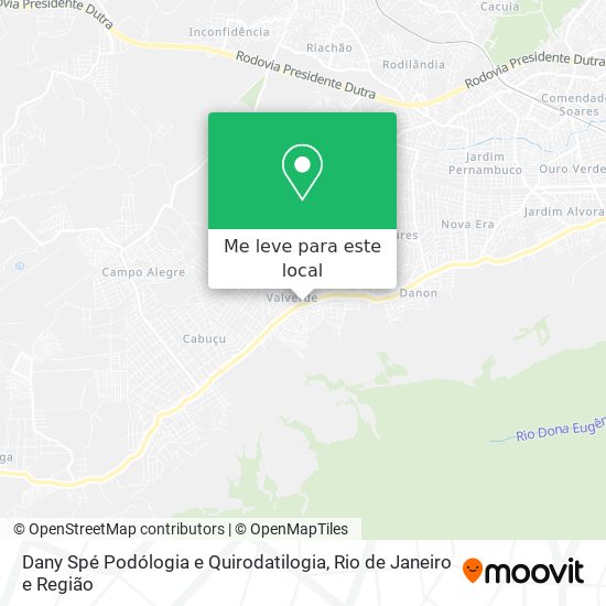 Dany Spé Podólogia e Quirodatilogia mapa