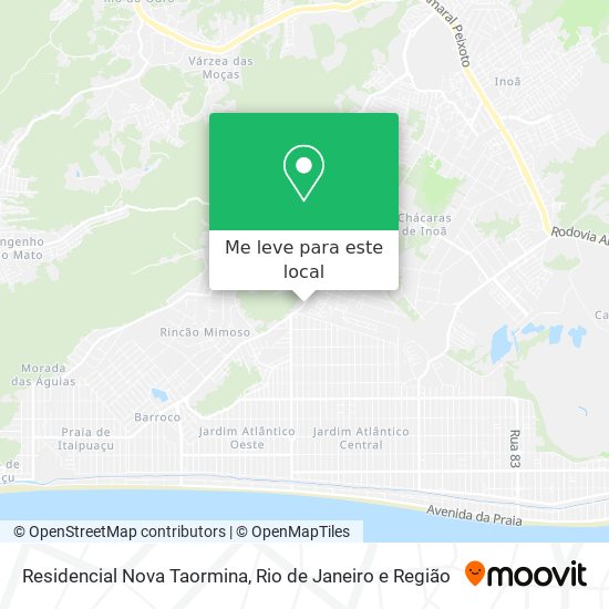 Residencial Nova Taormina mapa