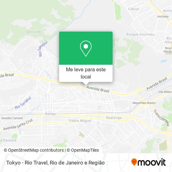 Tokyo - Rio Travel mapa