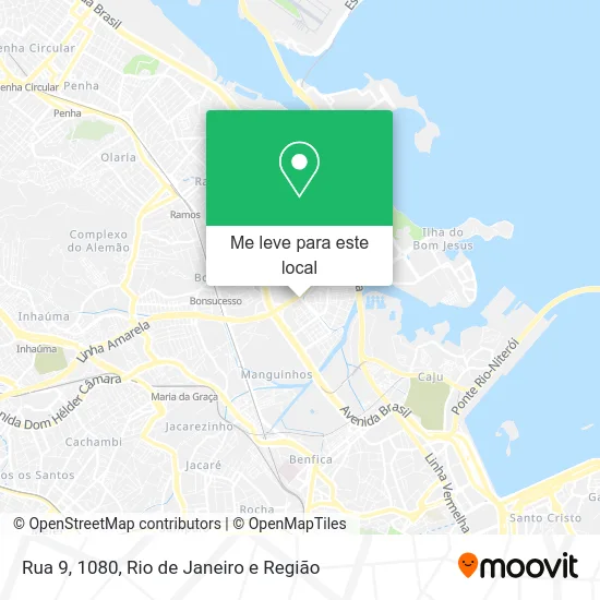 Rua 9, 1080 mapa