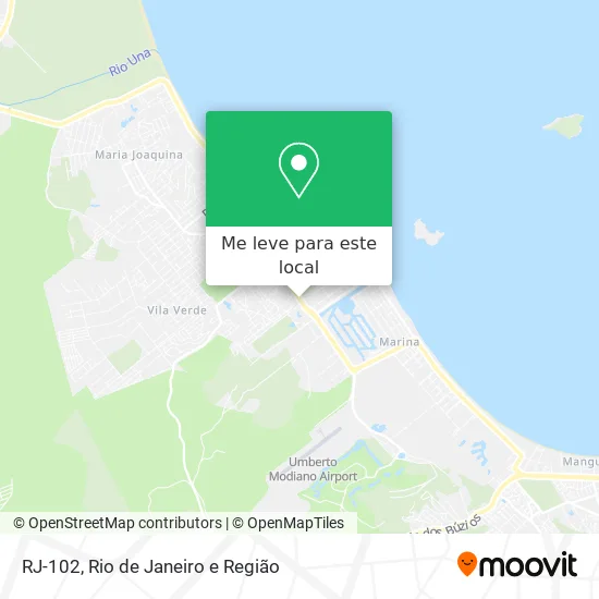 RJ-102 mapa