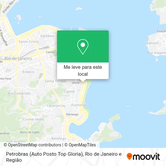 Petrobras (Auto Posto Top Gloria) mapa